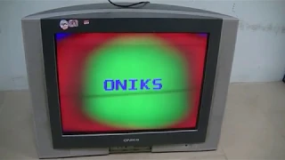 Ремонт старого телевизора ONIKS