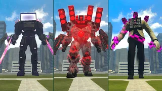 NEW FUTURE SPEAKERMAN TITAN VS TRI TITAN  UP GRATED AND SKIDIDI TOILET BOSS In Garry's Mod!