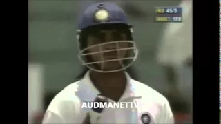 Curtly Ambrose vs Sourav Ganguly