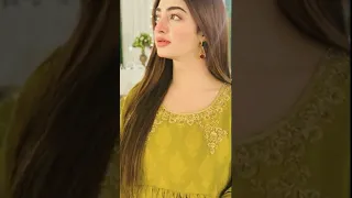 Dil e veran drama last Episode || minhal in green yellow dress | dress design of minhal 🥰