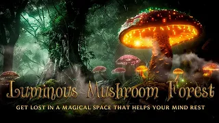 (LIVE) Magical Forest Music & Mushroom Forest Ambience - Music as Background for Reading, Relax