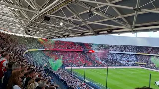 FEYENOORD - PSV ( Johan Cruijff Schaal ) 4 augustus 2023 Atmosphere is crazy De Kuip
