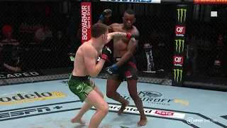 UFC 260 Jamie Mullarkey vs Khama Worthy TKO