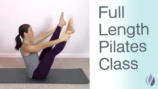 Full Length Pilates Mat Class | Pilates Workout at Home with NO equipment | 1 Hour Pilates Class