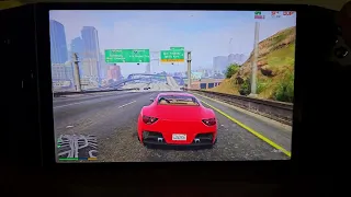 Lenovo Legion Go тест GTA5 (RSR1600p) 13w 70fps+