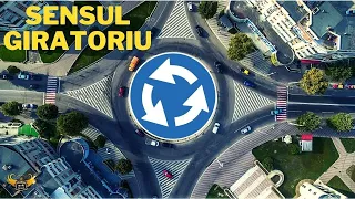 Sensul giratoriu situații CONTROVERSATE  și PERICOLE  ! Greșeli pe care trebuie să le eviți !