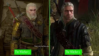 witcher 2 vs witcher 3 | graphics comparison