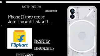 Nothing Phone 1 || On Flipkart Available Nothing Phone 1 Hungry Up|| #Nothingphone1 #100