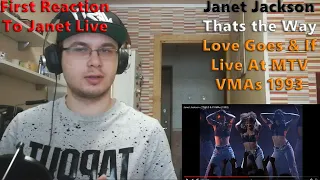 First Reaction To Janet Live / Janet Jackson - Thats the Way Love Goes & If Live At MTV VMAs 1993