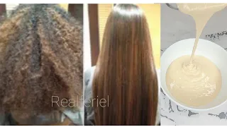 Le Secret pour Lisser les Cheveux avec de la kératine naturelle dès la 1ère Application!