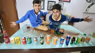 Guess The Soft Drink challenge 😃  Sahil And Piyush