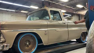 1963 C10 Longbed with Ridetech Air ride