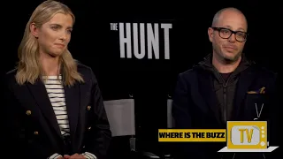 THE HUNT INTERVIEWS: THE CAST TALKS ABOUT THE MOVIE BEING PUSHED BACK AND ALMOST CANCELLED