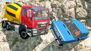 Crazy Vehicles Crahses - BeamNG | Cars Crashing Into Each Other