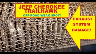 #35 Jeep Cherokee Trailhawk: Damage From Ruts, Rocks, Holes And Deep Snow! Exhaust Vulnerability!