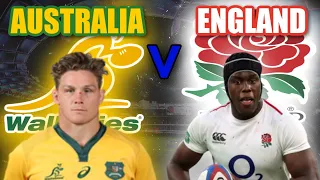 Australia Wallabies vs England - Game 2 | International Rugby | Live Stream & Commentary!