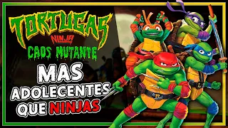 TORTUGAS NINJA Caos Mutante para BIEN o para MAL es BASTANTE Unica