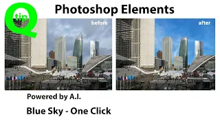 Blue Sky – Photoshop Elements Quick Action