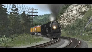 Train Simulator 2021 Smokebox Union Pacific Big Boy 4014 Conquers 17 Mile Grade on B&O Mountain Sub