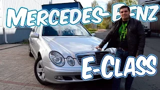 Видеообзор Mercedes Benz E class w211 2002 год 2.2 л cdi видеообзор кузова