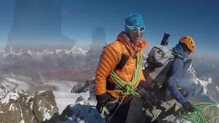 Dufourspitze  -  Von der Monte-Rosa-Hütte über den Westgrat     (mit Richi Arnold)