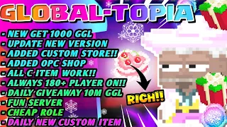 NEW GET 200GGL + ROLE | GTPS 2024 | GROWTOPIA PRIVATE SERVER TERBARU | GROWTOPIA PRIVATE SERVER