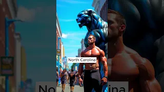 Asking AI To Create A Bodybuilder For Every State - Part 9 #shorts #ai #aiart #aiimagegenerator #usa