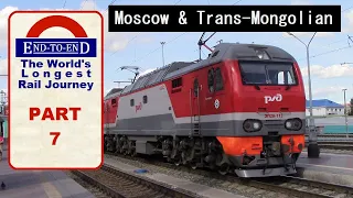 PART 7 - Moscow & Trans Siberian. Beautiful Russia and western Siberia in summer on Russian railways