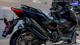 Yamaha TMAX Tech Max 2023 | Review | Specifications | Walkaround | EICMA 2022