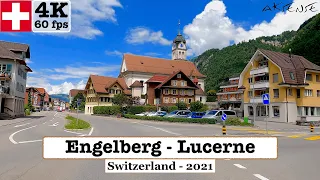 Engelberg - Lucerne, Switzerland | Summer Cab Ride 4K 60fps Video