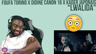 🇬🇧 UK REACTS TO Foufa Torino X Didine Canon 16 X Kader Japonais - Lwalida (Official Music Video)