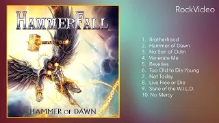 HAMMERFALL - Hammer Of Dawn (2022) Full Album