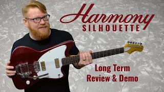 Harmony Silhouette w/Bigsby Vibrato Long Term Review & Demo