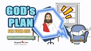 GOD'S PLAN FOR YOU | Fulfilling Your Destiny | For Exam Takers - God's Love Animation EP 71