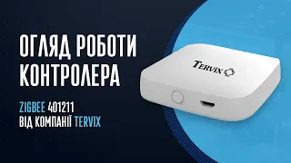 Огляд роботи контролера (хаба) ZigBee 401211 від компанії Tervix