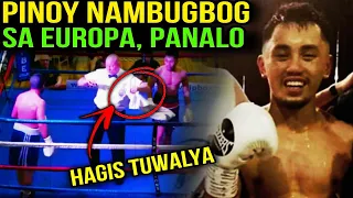 🥊PINOY NAGPAKITANG GILAS SA EUROPA, BUGBOG SARADO ANG BETERANONG KALABAN!