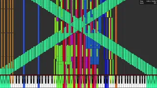 [Black MIDI] Tau the Song 6.28 Million | Laptop Run