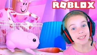 СИМУЛЯТОР ХОМЯКА в ROBLOX веселое ВИДЕО ДЛЯ ДЕТЕЙ про ЖИЗНЬ МОРСКОЙ СВИНКИ