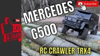 AWESOME RC CRAWLER 1/10 - MERCEDES G500 - STROLLING IN THE FOREST.