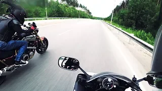 Yamaha R6 ПРОТИВ Yamaha V-MAX На перегонки! Кто быстрее & Yamaha R6 VS V Max! Who is Faster?