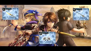 【DFFOO】The Trio (Treasure Hunter, Shadow Hunter, The King) Destroying Lufenia+