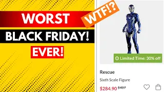 Worst Black Friday Ever For Hot Toys Collecting? | 2022 Black Friday Sideshow Collectibles