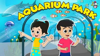 Aquarium Park | Fish Pond | Animated Stories | English Cartoon | Moral Stories | PunToon Kids