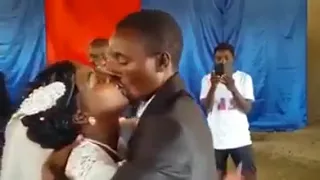 You may now kiss the Bride so funny