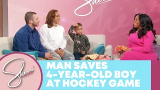 Man Saves 4-Year-Old At Hockey Game | Sherri Shepherd