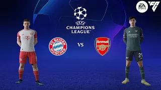 FC 24 - Bayern Munich vs Arsenal - Quarter Final - UEFA Champions League 23/24 | PC [2K60]