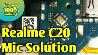 Realme C20 Mic Solutions 2022 by mobile pointline