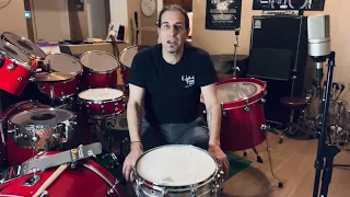 Brian Tichy: snare solo for Canopus snare wire