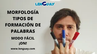 Morfología: lexemas, morfemas y tipos de formación de palabras Selectividad lengua EVAU PEVAU