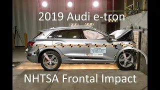 2019-2024 Audi e-tron NHTSA Frontal Impact